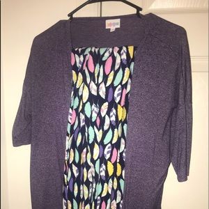 Lularoe xs Irma and feather leggings